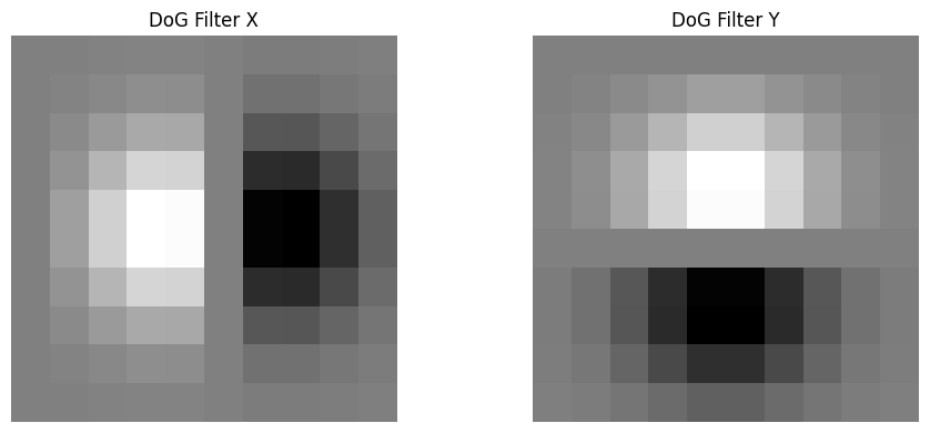 Part 1.2 Derivative of Gaussian (DoG) Filter